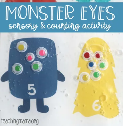 Monster Eyes craft