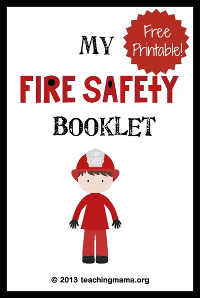 Fire Safety Booklet craft