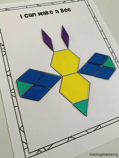 Spring Pattern Block Pictures