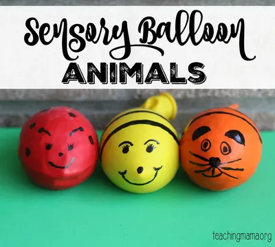 Sensory Balloon Animals craft