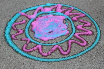 Soap Foam Sidewalk Paint