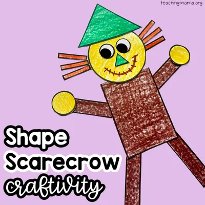 Shape Scarecrow Craft craft