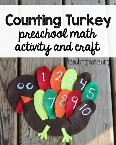 Counting Turkey Activity craft