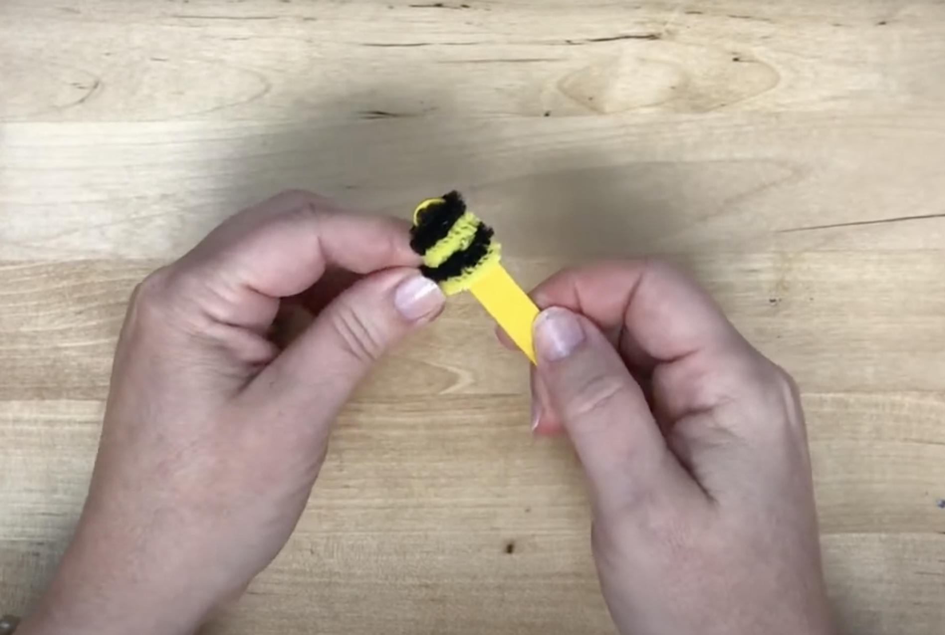 A photo showing how to complete this step