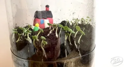 Fairy Garden in a Bottle craft