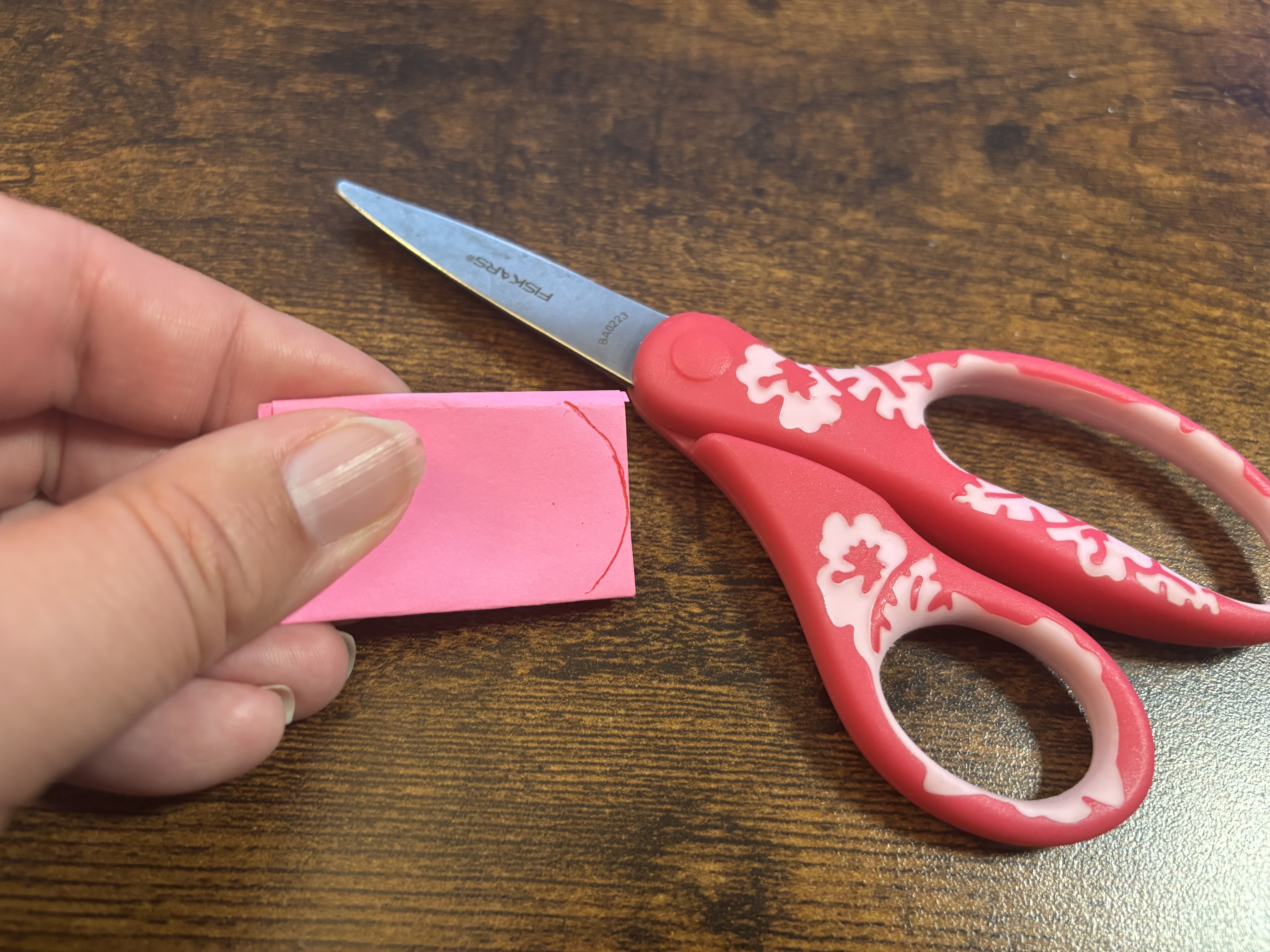 A photo showing how to complete this step