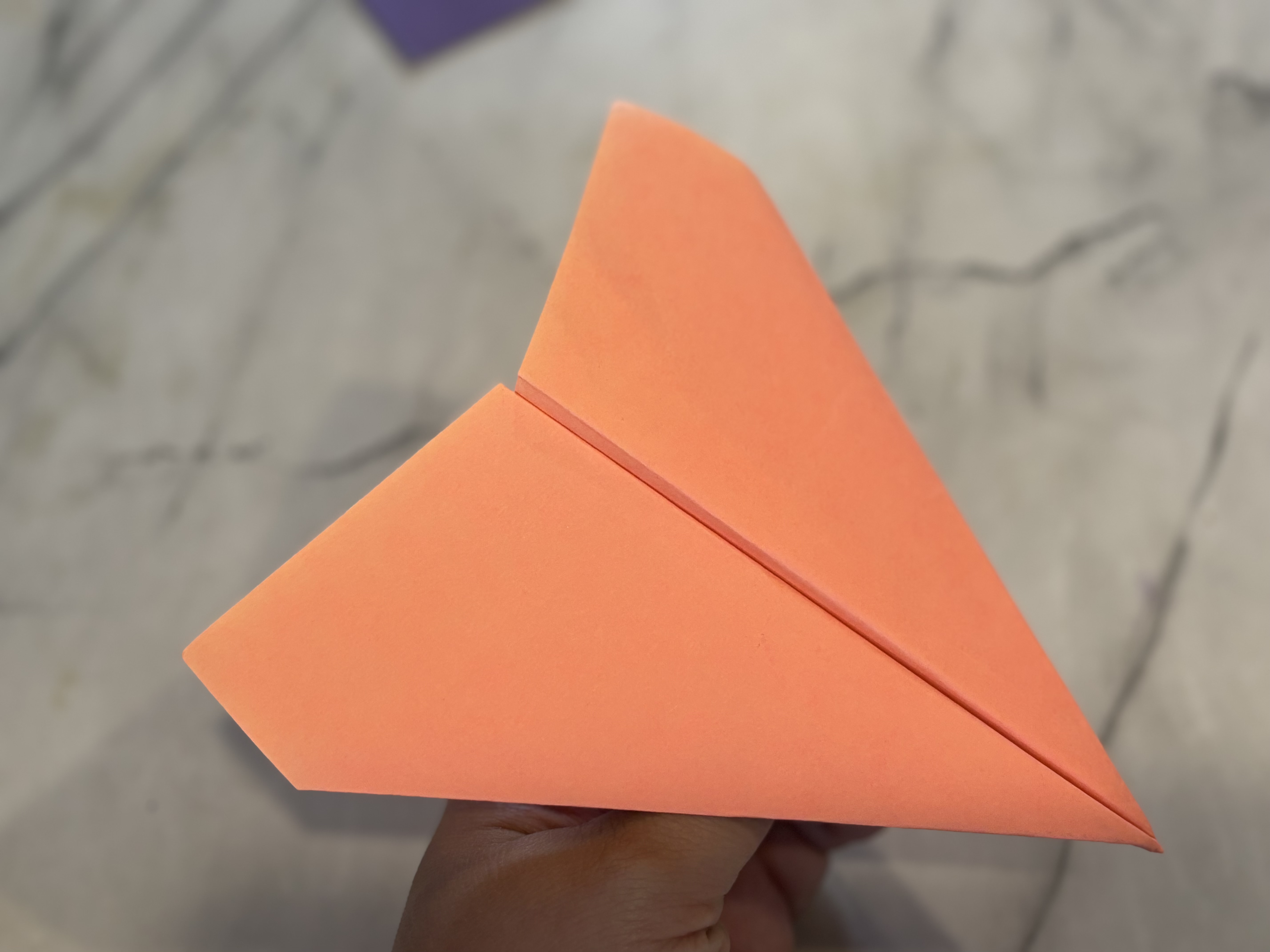Basic paper airplane