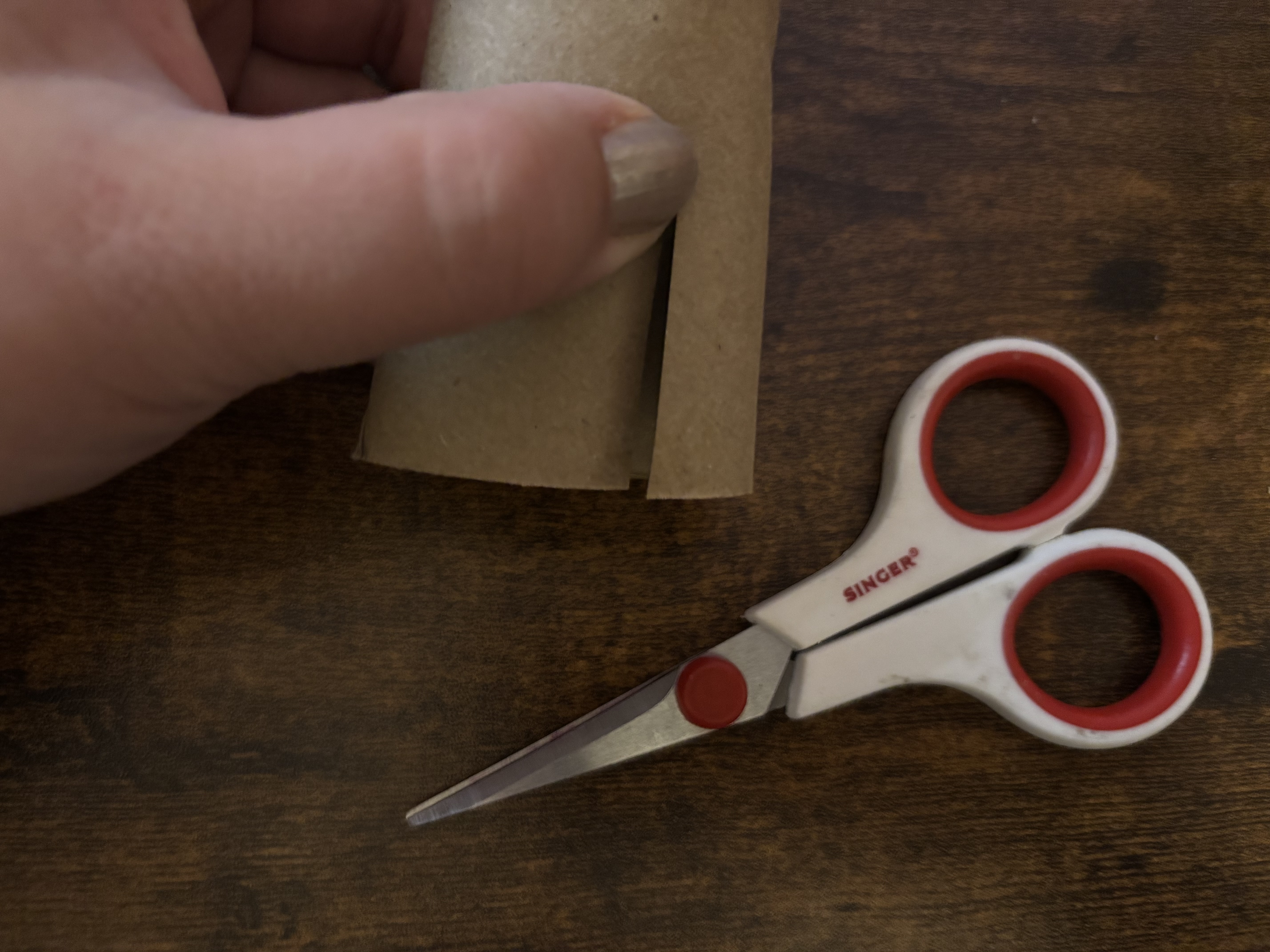 A photo showing how to complete this step