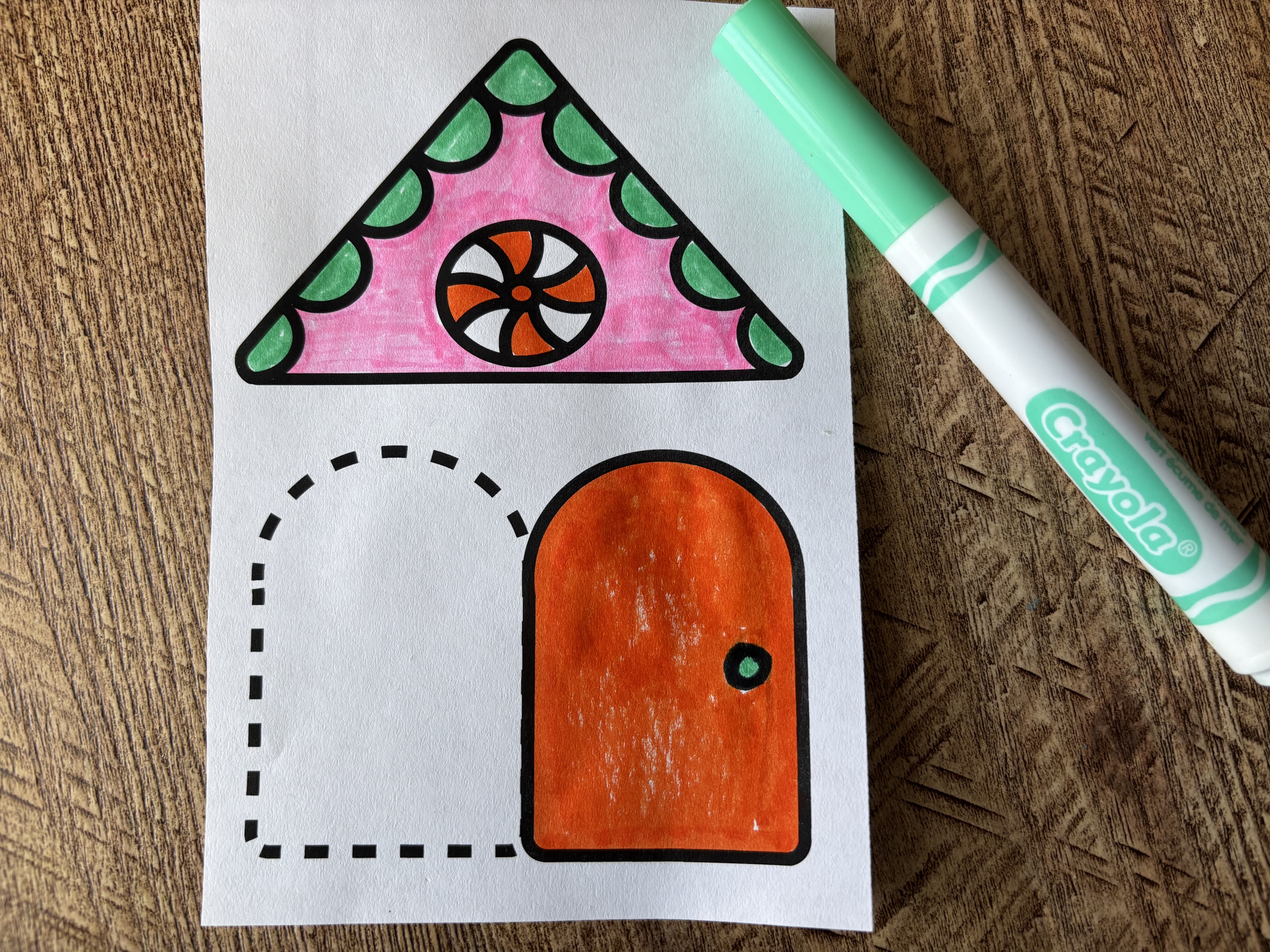 A photo showing how to complete this step