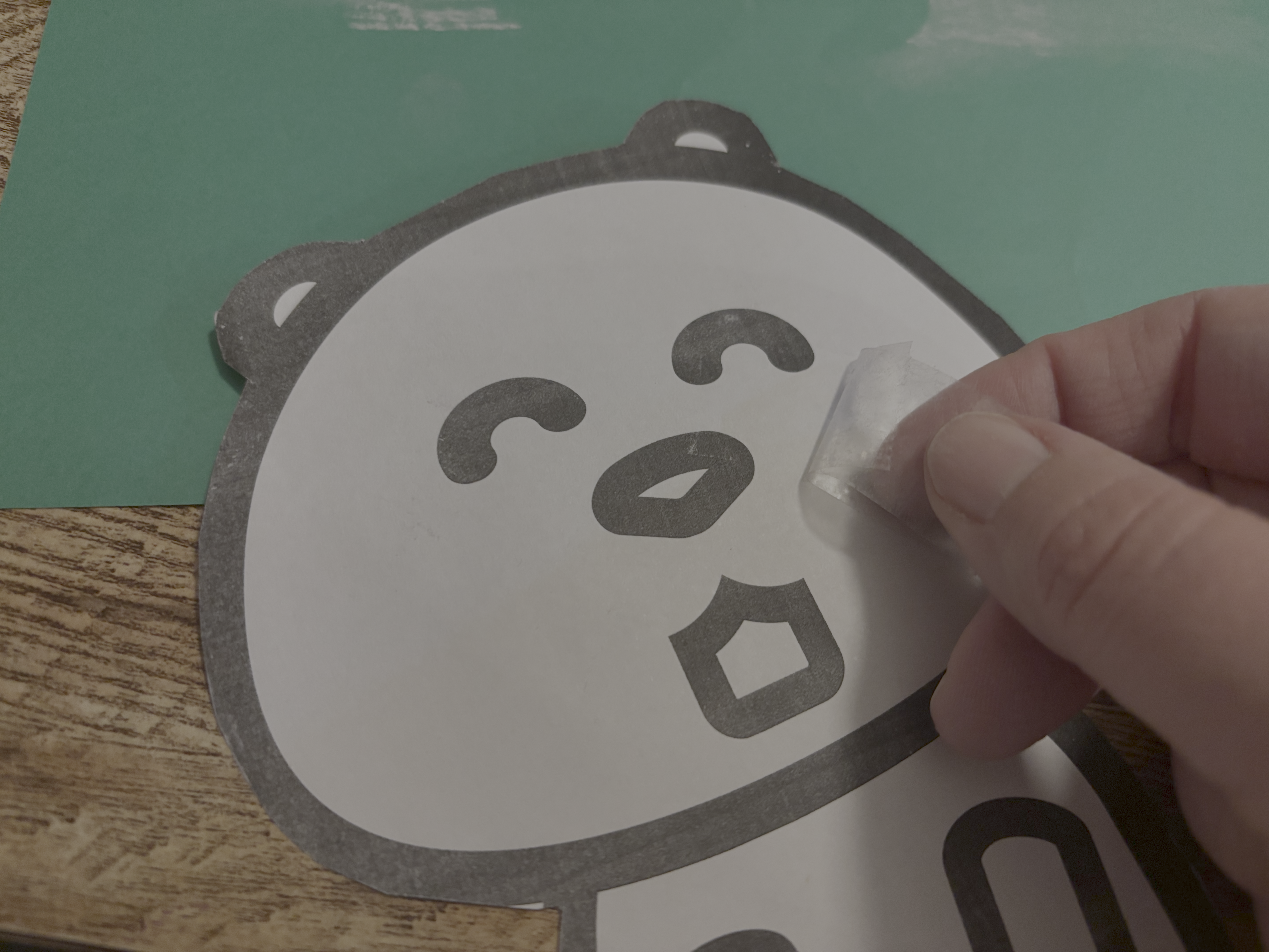 A photo showing how to complete this step