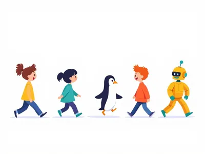 Silly Walk Adventure! craft