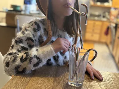 Candy Cane Fishing craft