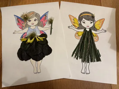 Design Your Own Printable Nature Fairies craft