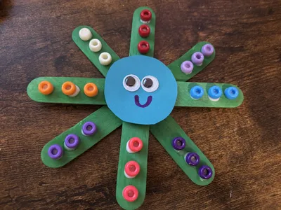 Craft Stick Octopus