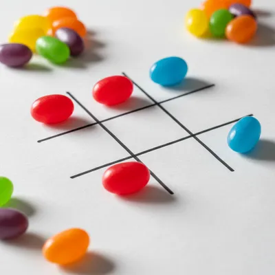 Jellybean Tic-Tac-Toe