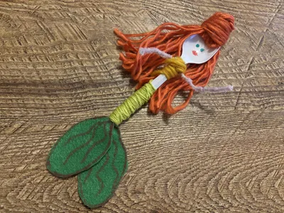 Plastic Spoon Mermaid  craft