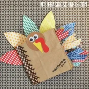 Thanksgiving Mini Scrapbook craft