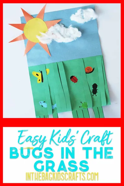 Fingerprint Bugs in the Grass craft
