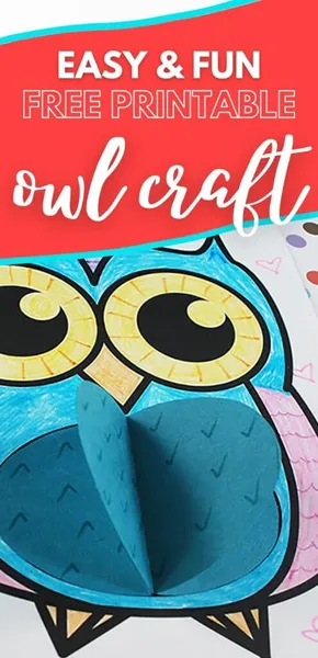 Printable Owl Craft craft