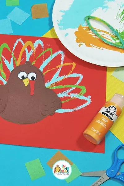 Easy Preschool Turkey Craft craft