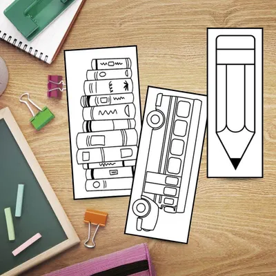 Back-to-School Bookmarks craft