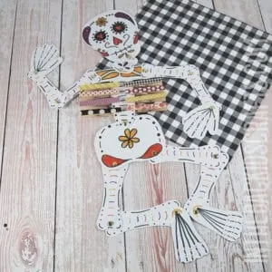 Day of the Dead Skeleton Craft craft