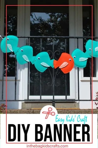 School of Fish DIY Banner Craft craft