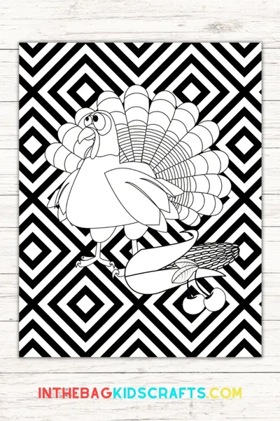 Thanksgiving Coloring Pages craft
