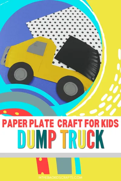 Paper Plate Dump Truck Craft craft