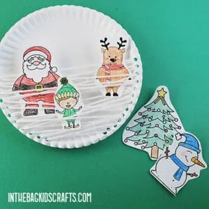 Paper Plate Christmas Craft craft