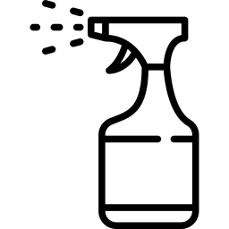 A cartoon of Spray Bottles