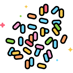 A cartoon of Sprinkles