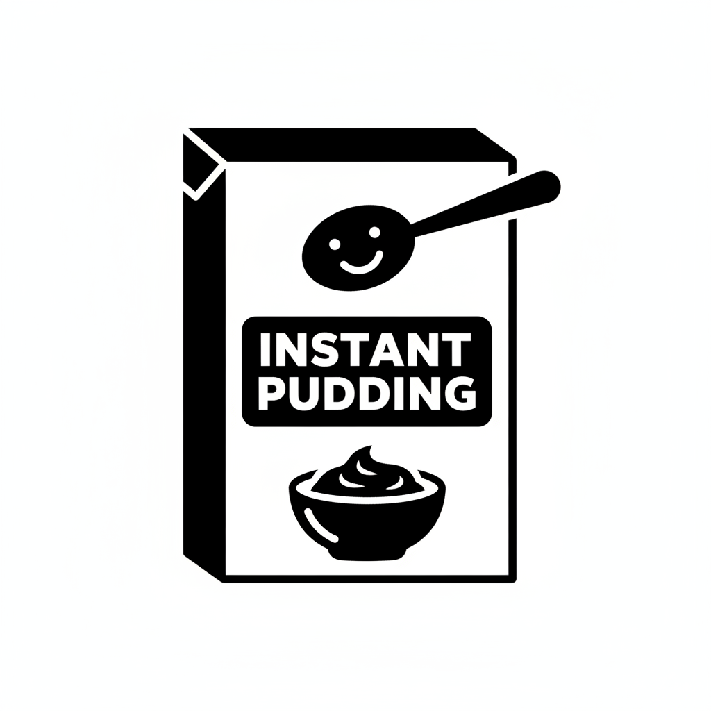 A cartoon of Pudding